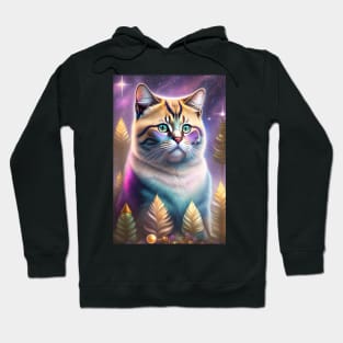 Goldy Glow British Shorthair Hoodie